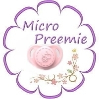 Cutie Pie<BR>Micro Preemie Pacifiers - Designed for 10" to 13" Reborn Dolls