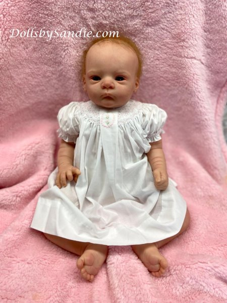 preemie smocked dress