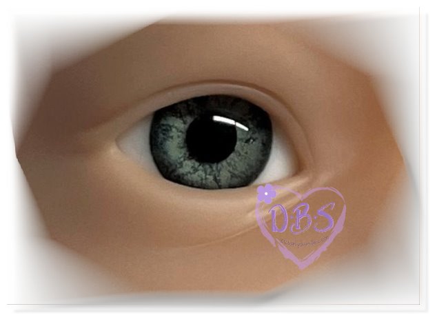 Plastic Oval Doll Eyes 1 Pair