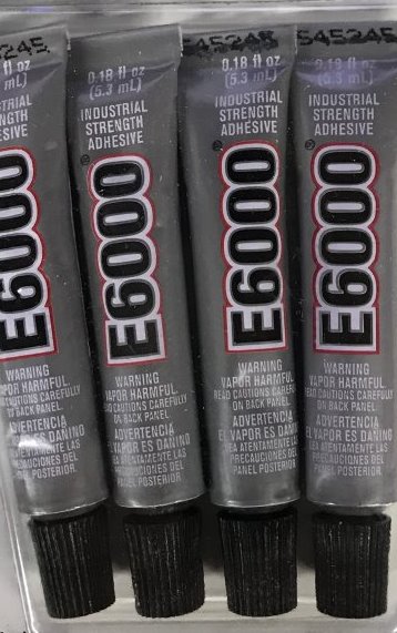 Mini E6000 Glue, Industrial Strength Adhesive