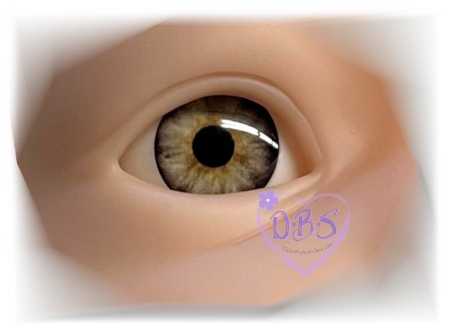 Reborn Doll Eyes by  Pabol MC10 Oriental/ Asian Brown 20mmFAST SHIPPING 