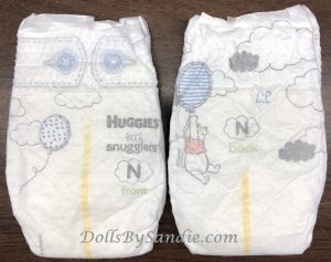 Newborn Size Diaper--Great for your Baby Dolls