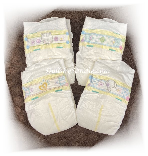 Newborn Size Diaper--Great for your Baby Dolls