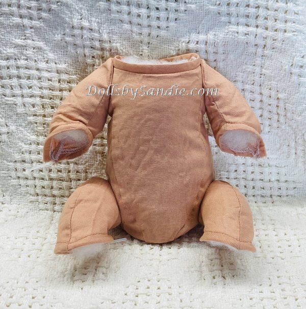 Reborn doll cloth bodie full unjointed limbs choose size and color 
