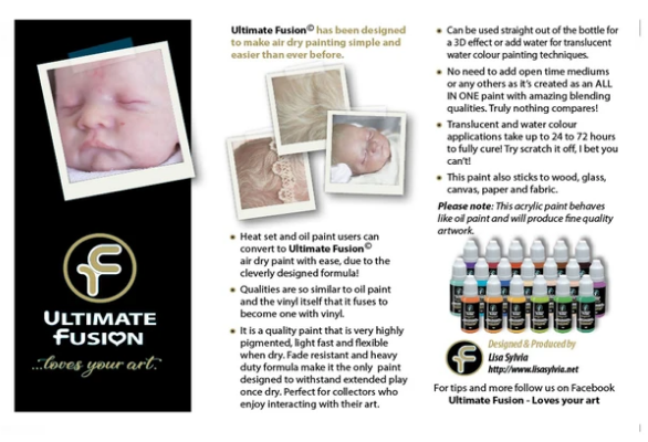 Reborn air dry paint starter kit hot sale