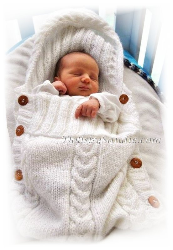 infant white sweater