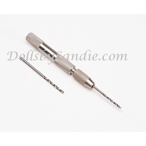 Drill Set - Small Hand Drill with 2 small bits