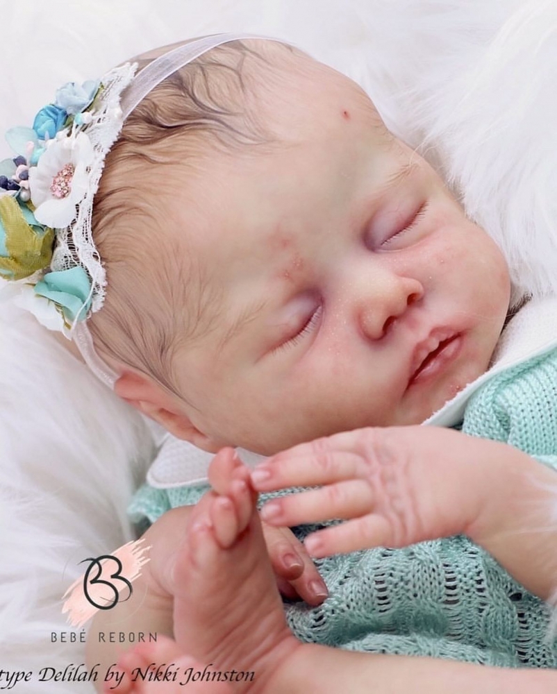 Delilah Reborn Doll Kit by Nikki Johnston