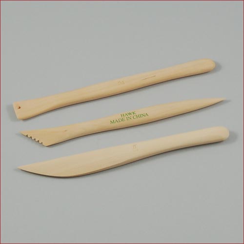 Clay Modeling Tools - 3 piece Sculpting Set