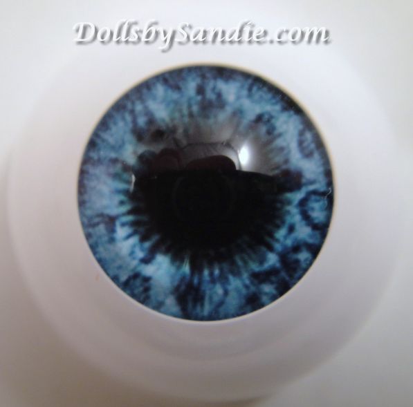 16mm  Blue Round “Real Eyes” Made In USA
