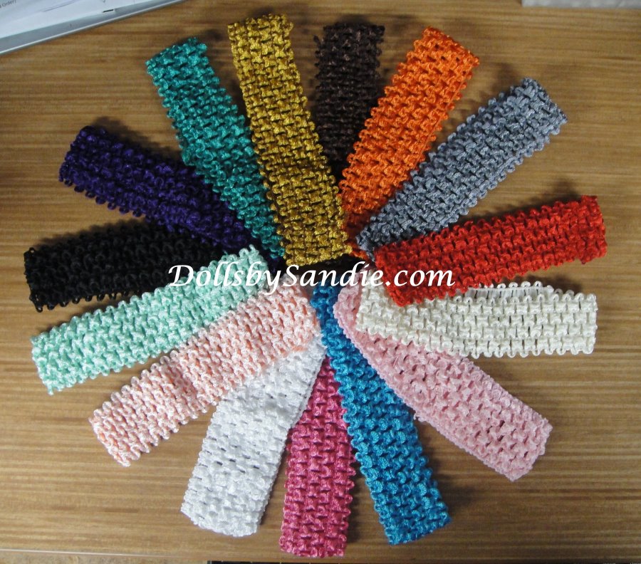 Sweet Baby Crocheted Headbands
