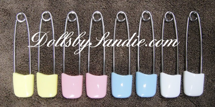 Diaper Pins - 8 pack