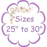 25" to 30"<BR>Doll Bodies