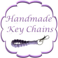 Handmade Macrame' <BR>Key Chains