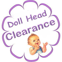 Clearance - Doll Heads