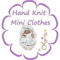 Hand Knit Clothes for Small Dolls